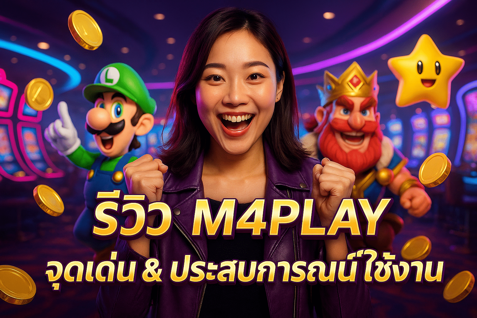 รีวิว M4PLAY จุดเด่น & ประสบการณ์ใช้งาน